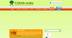 Desktop Screenshot of cleanindia.org